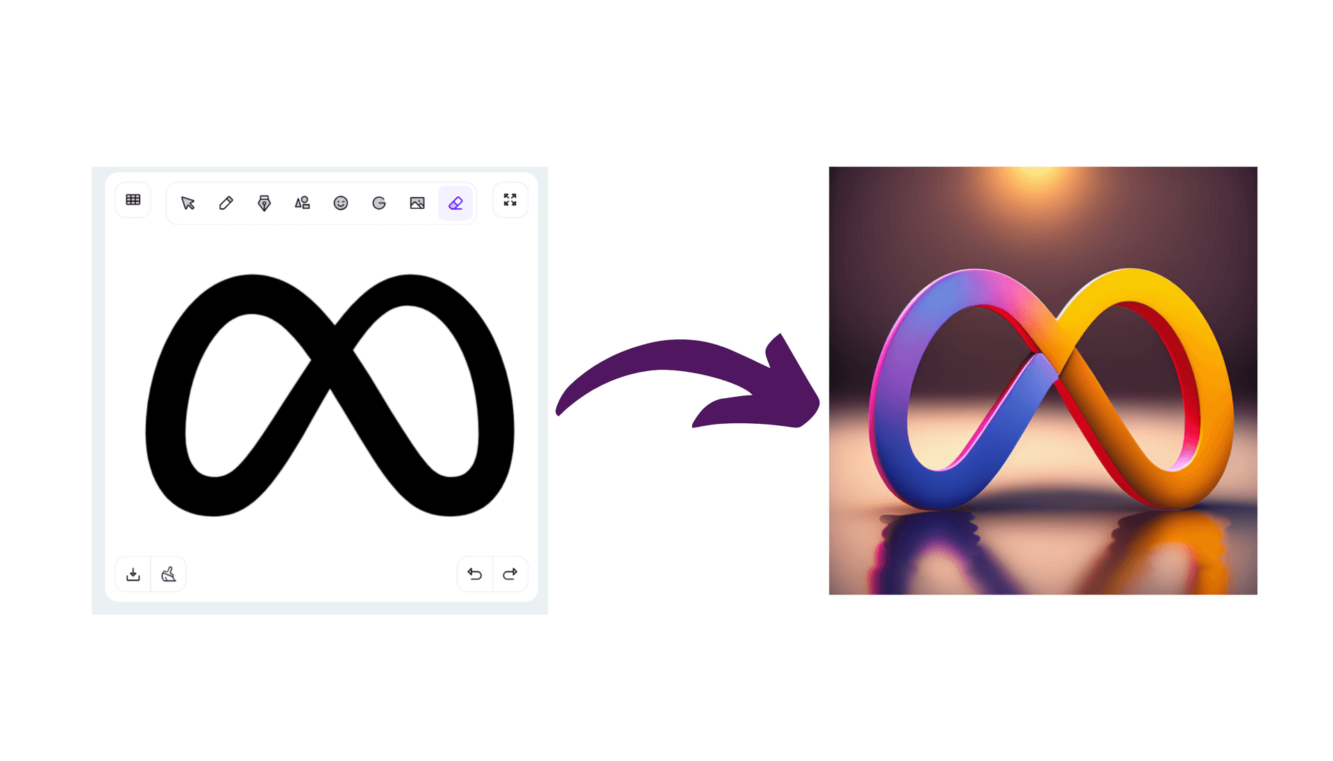 how to convert a logo to 3d with sketch logo ai