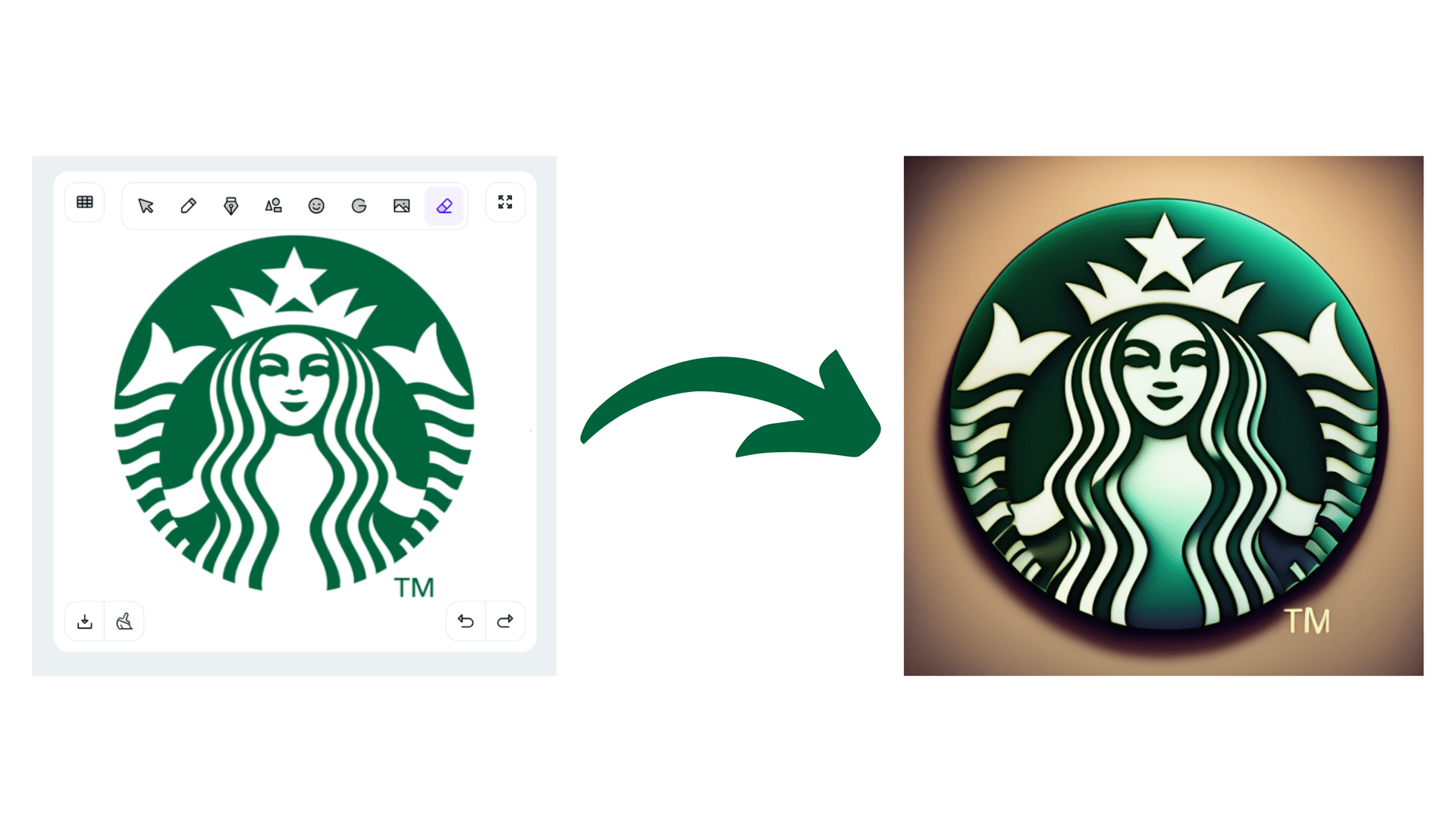 how to convert a logo to 3d with sketch logo ai