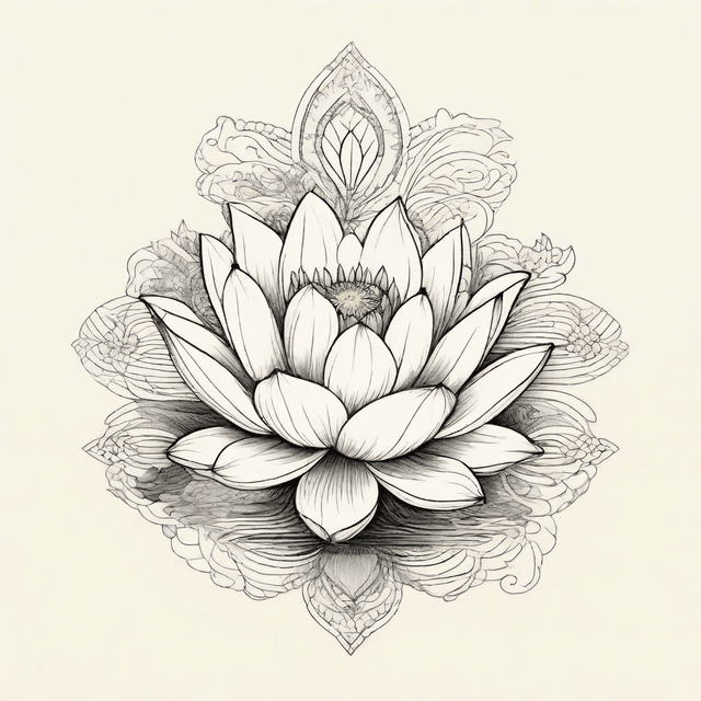 Lotus Flower Tattoo