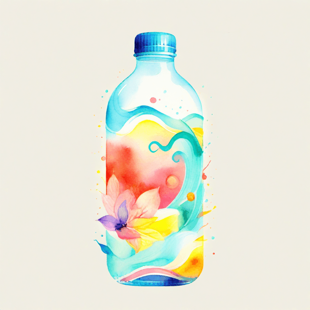 Water Bottle Tattoo