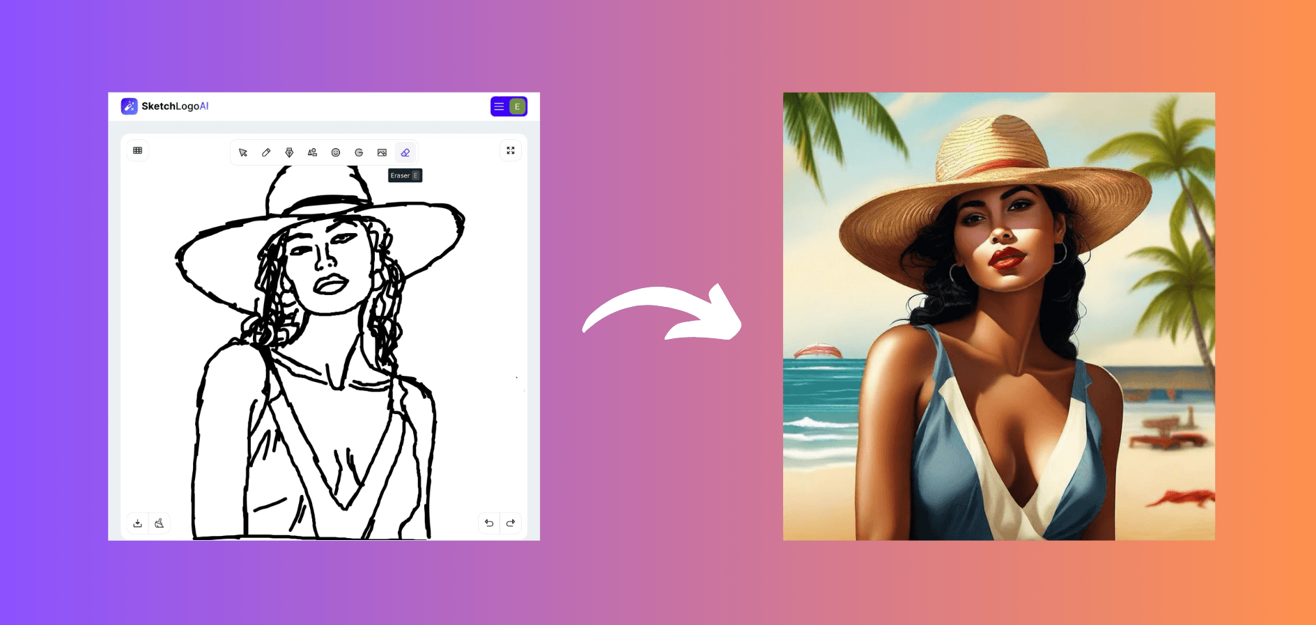 Create Unique Illustrations with Sketch Logo AI