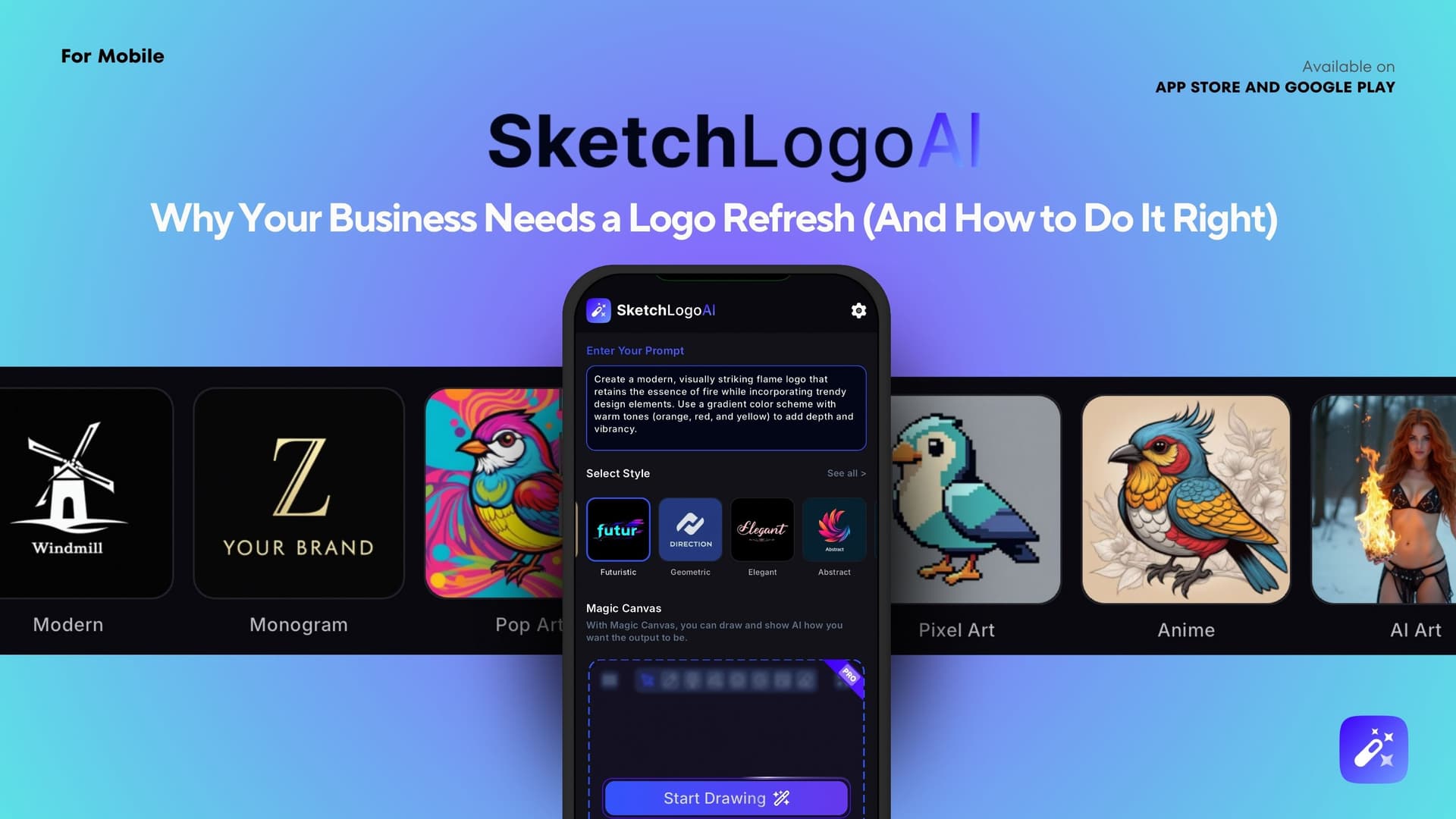 Sketch Logo AI offers an AI-powered solution