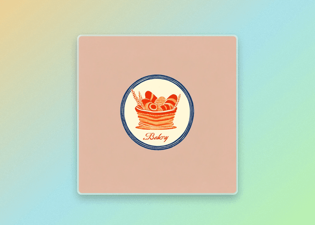 Aesthetic Bakery Logo