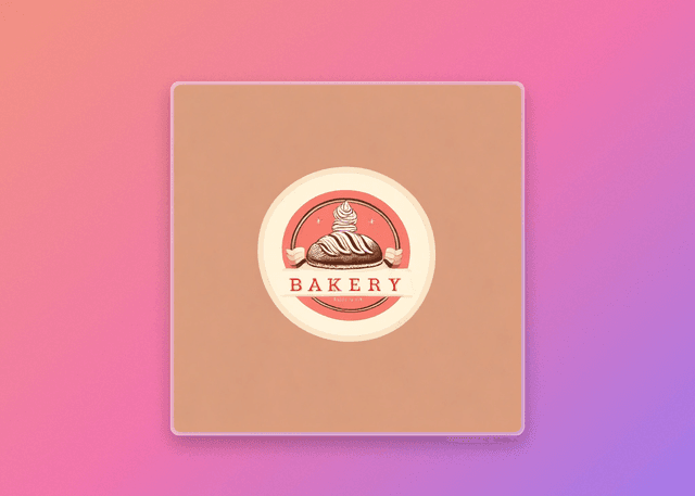 Cute Bakery Logo