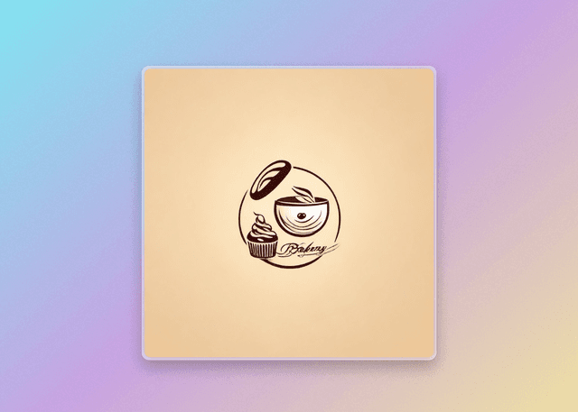 Bakery Logo with Coffee