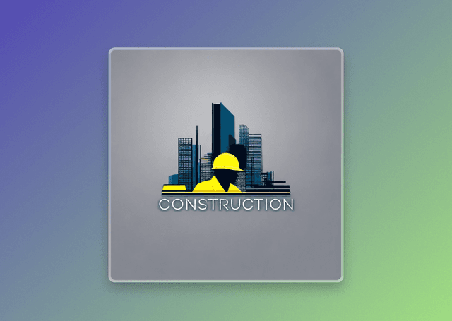 Modern Construction Logo