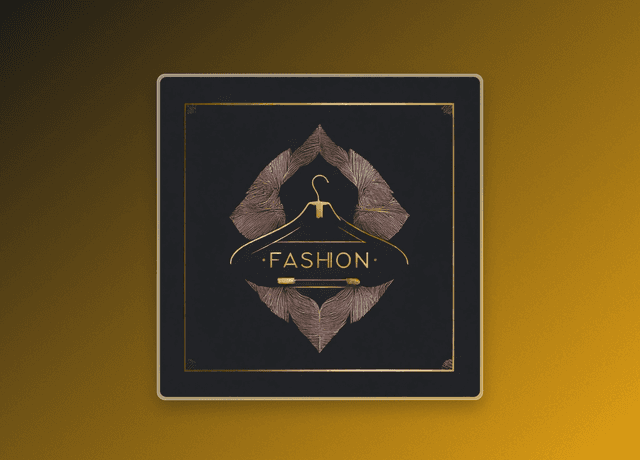 Elegant fashion logo