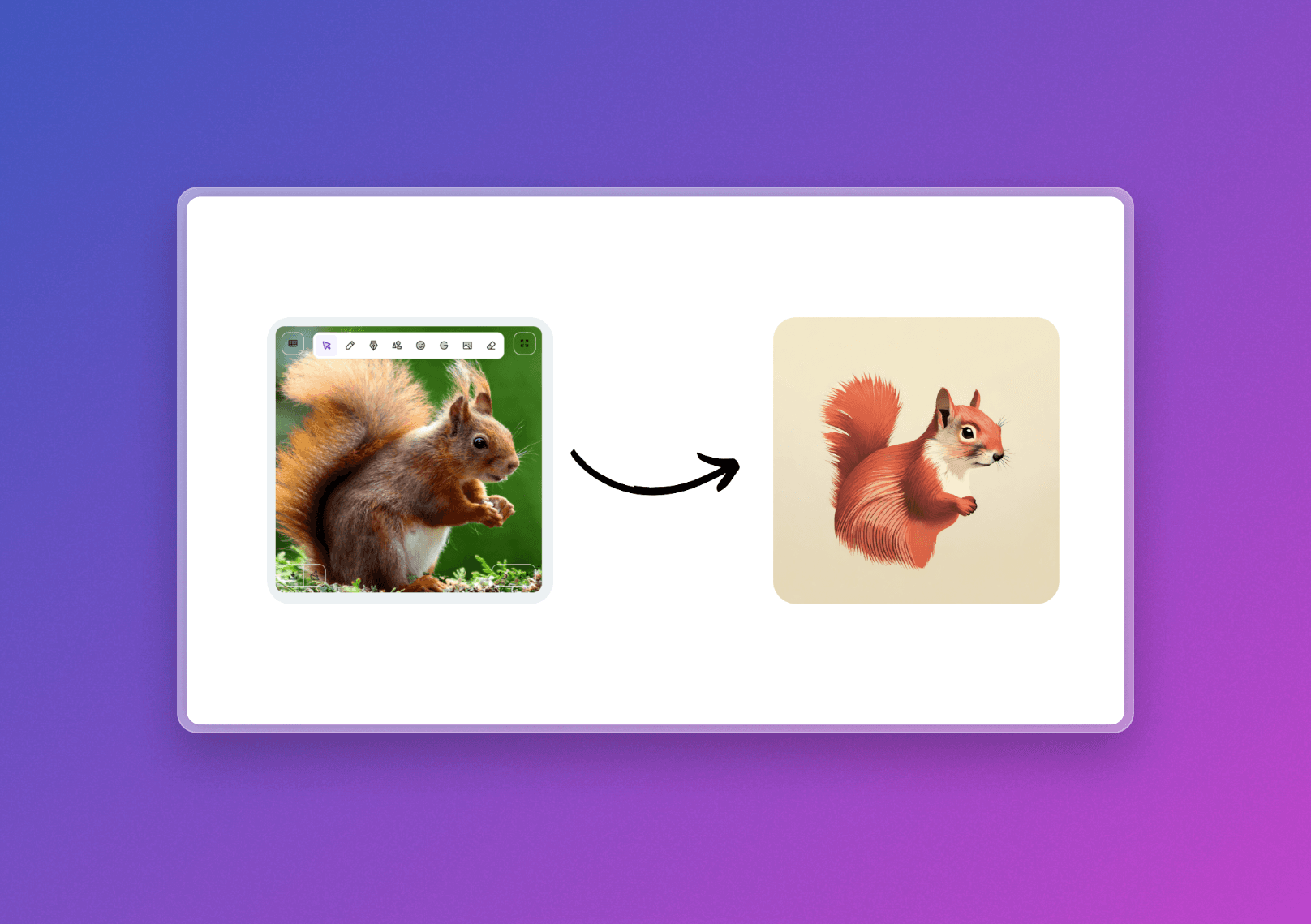 Ejemplo de convertidor de imagen a logotipo con IA: Sketch Logo AI